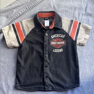 Harley-Davidson Kids Button Down Shirt